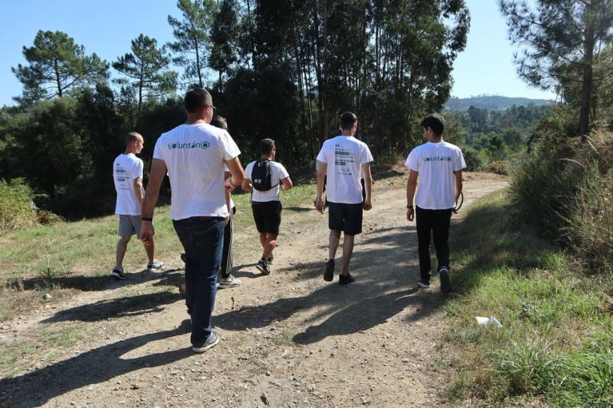 Voluntariado Jovem para a Natureza e Floresta chega a Aguiar de Sousa